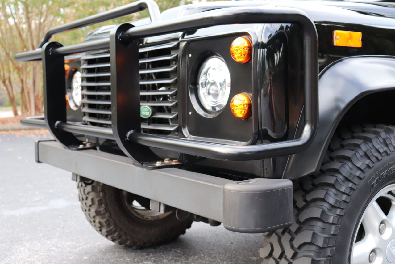 1994 Beluga Black Land Rover Defender 90 St - 50k Mi. - Adventure Motor 