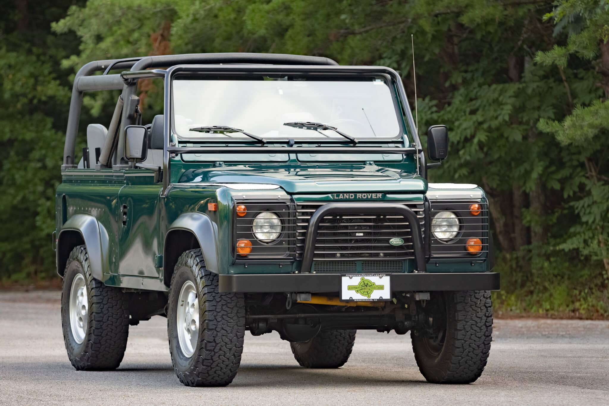 1997 NAS Defender 90 Soft Top British Racing Green 112484